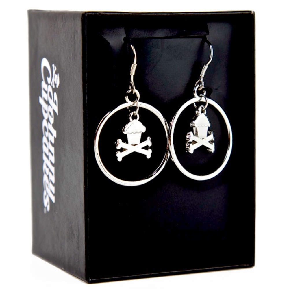 Johnny Cupcake Earrings EUC
